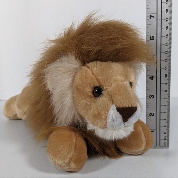 Aurora Lion Plush Flopsie Leonardus 16" Stuffed Animal Toy Realistic Jungle King - Picture 9 of 13